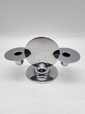 Chase Ruth Gerth Art Deco Disc Candlestick picture