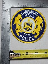 AAb1 Police patch patches Massachusetts Egremont  picture