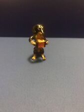 Dachshund Accordion Player Bronze Miniature  picture