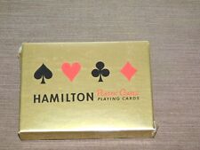 VINTAGE 2 DECKS OF HAMILTON  PLAYING CARDS HORSE NEW SEALED picture