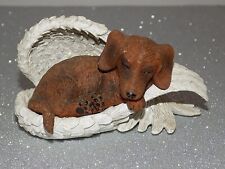 Hamilton Collection Paw Prints From Heaven Dachshund I Forever Woof You picture