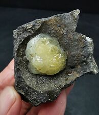 99g Natural Rare Spherical Calcite Crystal on Matrix from Mineral Specimen China picture
