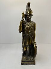 Art Deco Copper 1930's Minerva Roman goddess of wisdom, justice law, victory picture