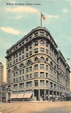 1913 Stores Wilson Building Dallas TX  post card  picture