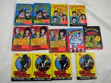 Lot of 13 Vintage NON-SPORTS Wax Packs Mork Threes Company Tracy Etc. picture