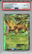 Pokemon X & Y Generations Card #10 Leafeon Ex PSA 10 picture