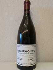 DRC Richebourg Empty Glass Bottle 750 ml Bourgogne France Wine 1999 Vintage picture