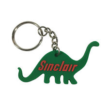 Official Sinclair Oil Promotional Keychain Dino Shaped Brontosaurus Dinosaur NIB picture
