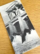 1952 BONNEVILLE DAM vintage brochure U.S. ARMY CORPS OF ENGINEERS - Portland, OR picture
