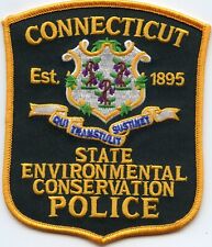 CONNECTICUT STATE ENVIRONMENTAL CONSERVATION POLICE PATCH picture