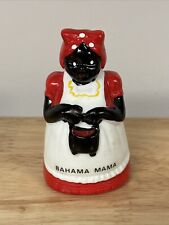Vintage African American Folk Art Bahama Mama Ceramic Bell picture