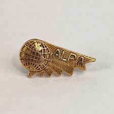 Vinatge ALPA Air Line Pilot's Association Single Wing Pin 1/20 10K Gold Filled picture