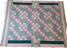 Vintage Handmade Patchwork Quilt 55