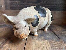 Vintage Ceramic Pig / Hog Farmhouse Decor Country picture