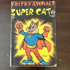 Frisky Animals #54 (1953) - L.B. Cole Cover Super Cat picture