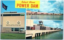 Postcard - Robert Moses Power Dam - Massena, New York picture