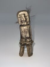 1940’s / 50’s Native Zuni Carved Deer Antler Priest Fetish Teddy Weahkee (d.) picture