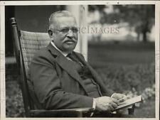 1925 Press Photo Frank Stearns at his summer house in Massachusetts - kfa07994 picture