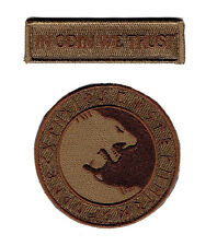 IN ODIN WE TRUST VIKING GOD WOLF IN GOD VIKING HOOK FASTENER PATCH  picture