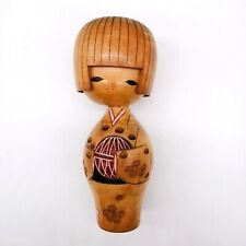 24cm Japanese Creative KOKESHI Doll Vintage by KOJO Signed Interior KOB567 picture