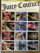 Juicy Couture 2013 Fashion Poster Calendar Promotional Advertising picture