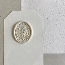 3D Wax Seal Stamp - 1pcs 3D Lily of the Valley Metal Sealing Wax Stamp picture