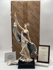 Giuseppe Armani Lady Liberty Figurine Capodimonte The Society LE #339/5000 NIB picture