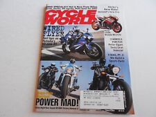 Cycle World Feb. 2007 Yamaha R1, Peter Egan Ural sidecar story, Honda RC212V picture