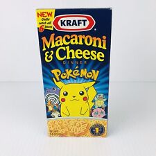 Pokemon Kraft Macaroni and Cheese Pikachu Vintage super rare Factory Sealed 1/6 picture