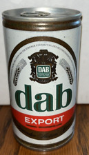 VINTAGE DAB EXPORT STEEL PULL TAB BEER CAN - WEST GERMANY picture