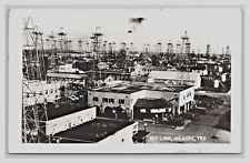 Kilgore TX-Texas RPPC, Bird's Eye of City Skyline, Real Photo c1946 Postcard picture