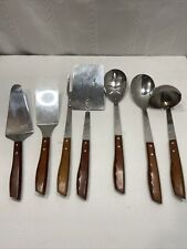 1950’s Lot 7 Vintage Veri-Sharp Imperial Kitchen Utensils USA W/rosewood Handles picture