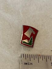 Vintage US Army 70th Infantry Division Commemorative Veteran Hat Lapel Pin picture