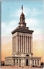 City Hall Oakland California CA Government Office Building Skyscraper Postcard picture