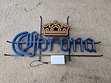 Corona Beer Light Up LED Sign Game Room Tiki Bar Pub 30 X 15.5 picture