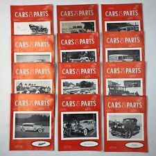Vintage 1970 Cars And Parts Lot of 12 Magazines Complete Full Year Automobiles picture