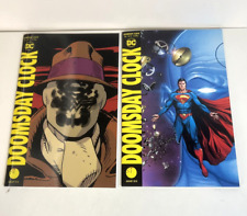 DC Doomsday Clock #1 (Lenticular Rorschach face shift) & Superman Variant #1 picture