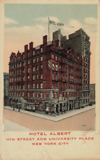 Antique Postcard, Hotel Albert, New York City, (NYC), NY, Long Ago* picture