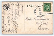 DPO (1917-1921) Great Salt Lake Utah UT Postcard Herd Of Buffalo Antelope Island picture