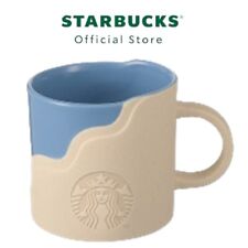 Starbucks Mug Ceramic Gift 2024 Limited Cute Natural Summer Beach & Sea 14 oz . picture