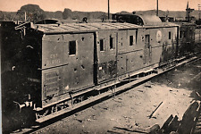 c1918 WWI VERDUN FRANCE LE GARE SANITARY TRAIN LITHOGRAPHIC POSTCARD P1592 picture