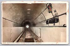 C1915 Postcard Pennsylvannia Tunnels Interior Showing Signal Apparatus T051 picture
