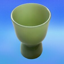 VINTAGE 1940’S JADEITE ANCHOR HOCKING FIRE KING GLASS DOUBLE CUP, EGG CUP picture