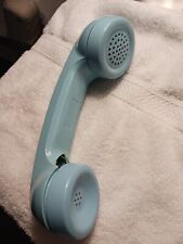 Bell System Western Electric Receiver Damaged For Parts Turquoise picture