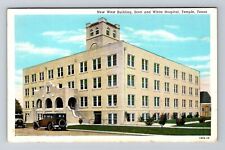 Temple TX-Texas, Scott and White Hospital, Antique Vintage Souvenir Postcard picture