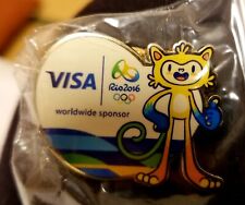 2016 Olympic Rio VISA MASCOT  pin  picture