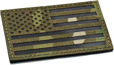 2X3.15 Inch Multicam Infrared IR US USA American Flag Patch Tactical Vest Patch picture