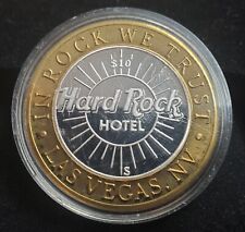 MR. Lucky Hard Rock Hotel Silver $10 Gaming Casino Token - Las Vegas, NV picture
