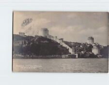 Postcard Vue prise de la Mer, Bosphore, Rumelihisarı, Istanbul, Turkey picture