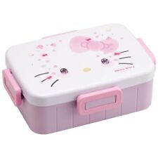 Skater Bento Box 650ml Sanrio Hello Kitty Lunch Box Pink White w/Box Japan New picture